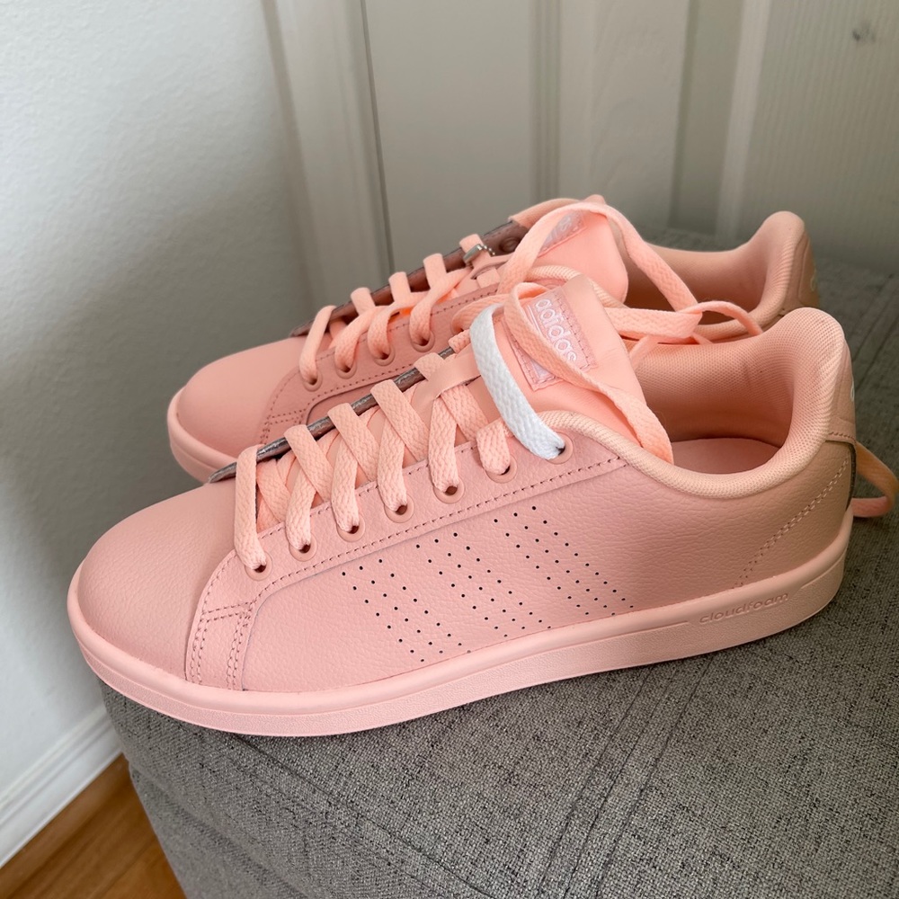 Pink Adidas Cloudfoam Sneakers NWT